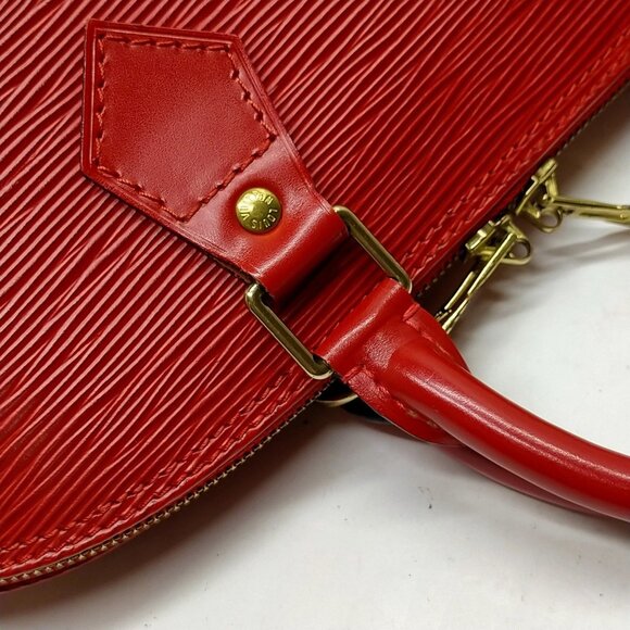 Louis Vuitton Alma Red Epi Hand Bag mon-551-091225 - Picture 6 of 16